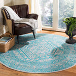 Safavieh Adirondack 108 Rug, Grey, ADR108 - Light Grey / Teal