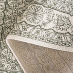 IVORY / DARK GREEN