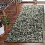 DARK GREEN / IVORY