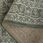 DARK GREEN / IVORY
