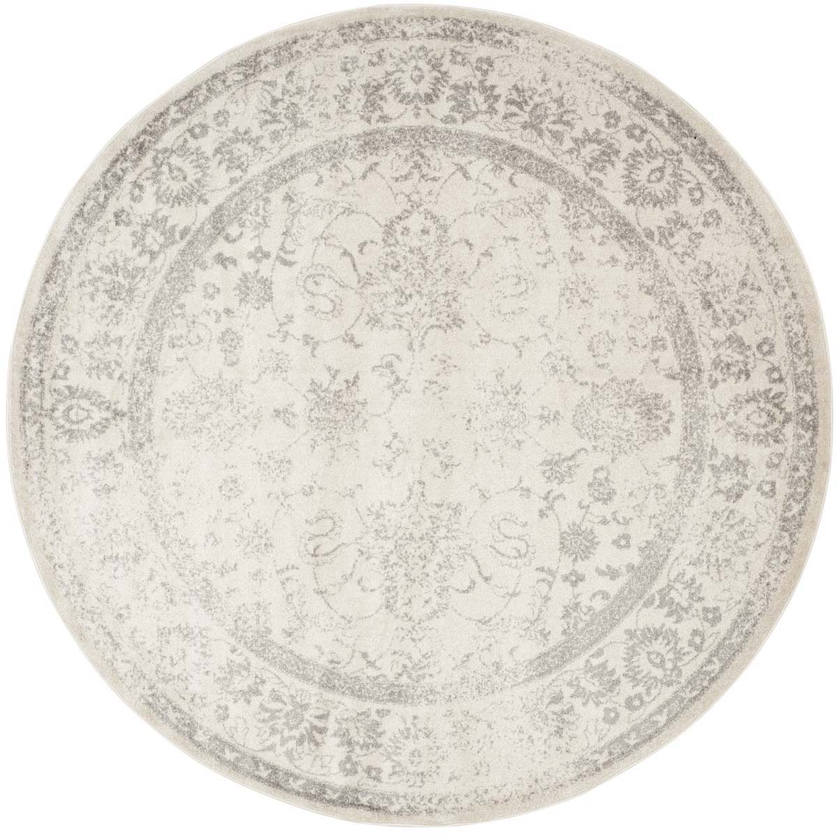 Safavieh Adirondack 109 Rug, Silver, ADR109 - Ivory / Silver