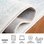 IVORY / LIGHT BLUE
