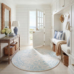 IVORY / LIGHT BLUE