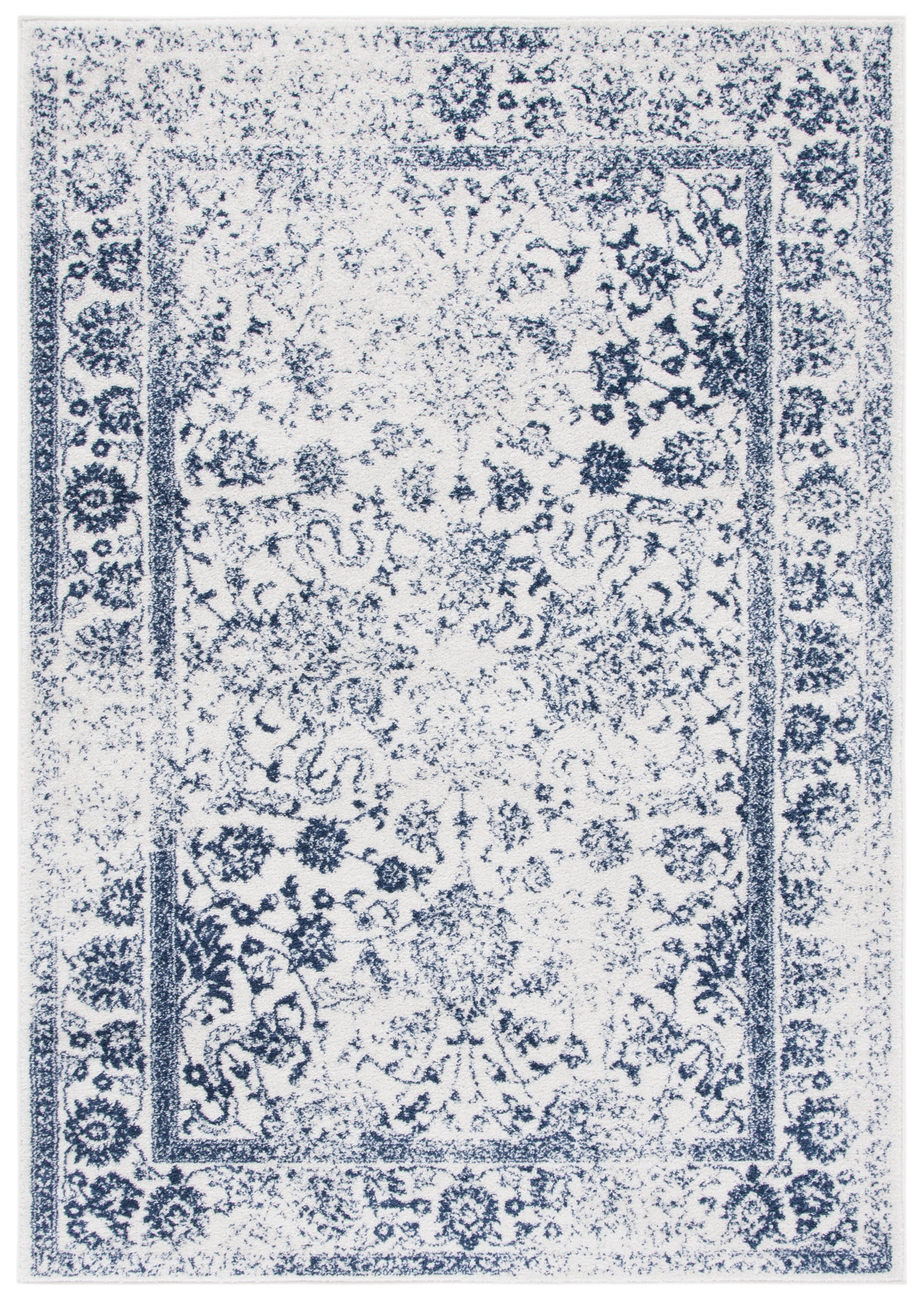 IVORY / NAVY