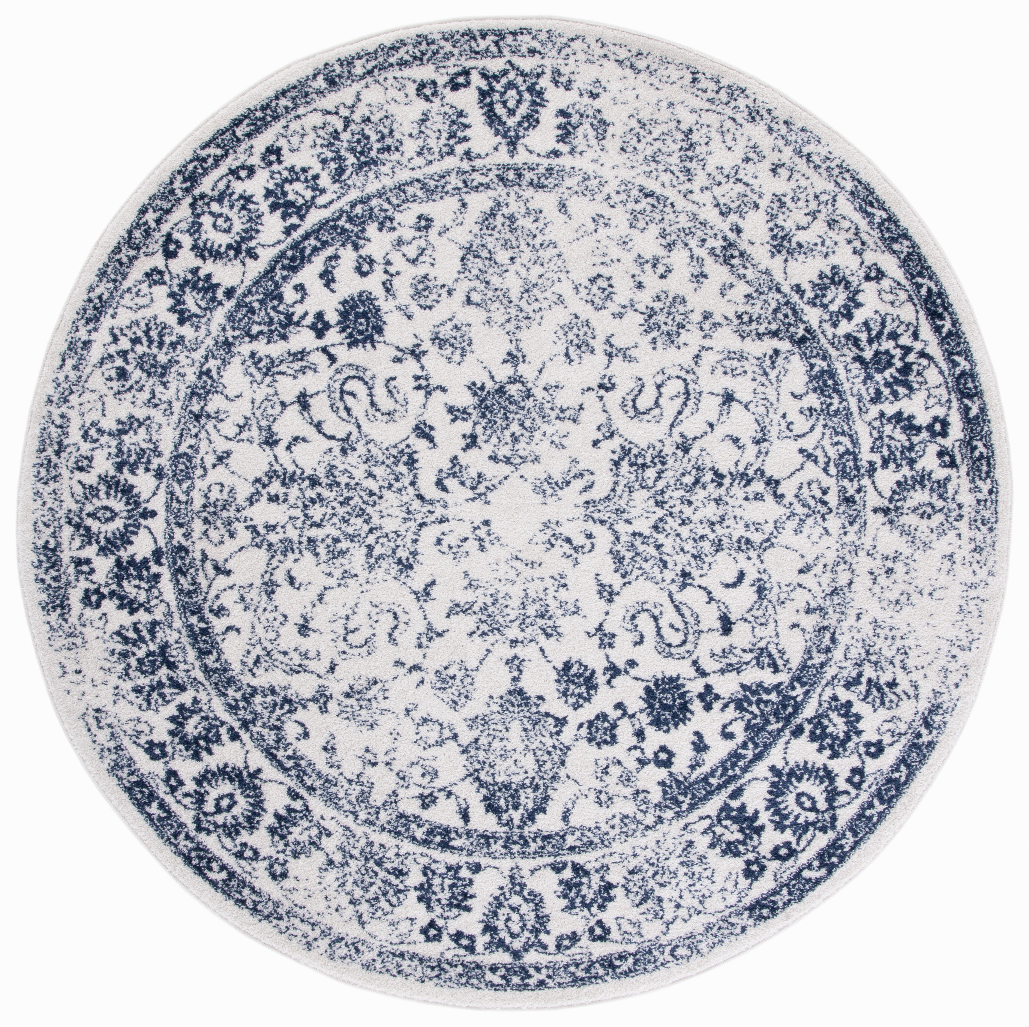 IVORY / NAVY