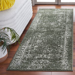 DARK GREEN / IVORY