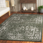 DARK GREEN / IVORY