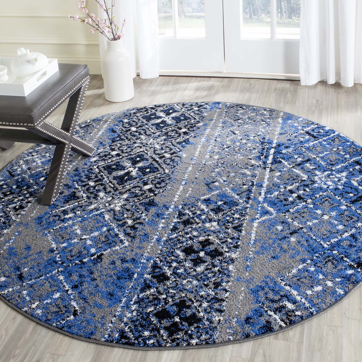 Safavieh Adirondack 111 Rug, Silver, ADR111 - Silver / Multi