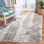 Safavieh Adirondack 111 Rug, Silver, ADR111 - Silver / Black