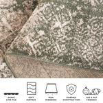 DARK GREEN / IVORY