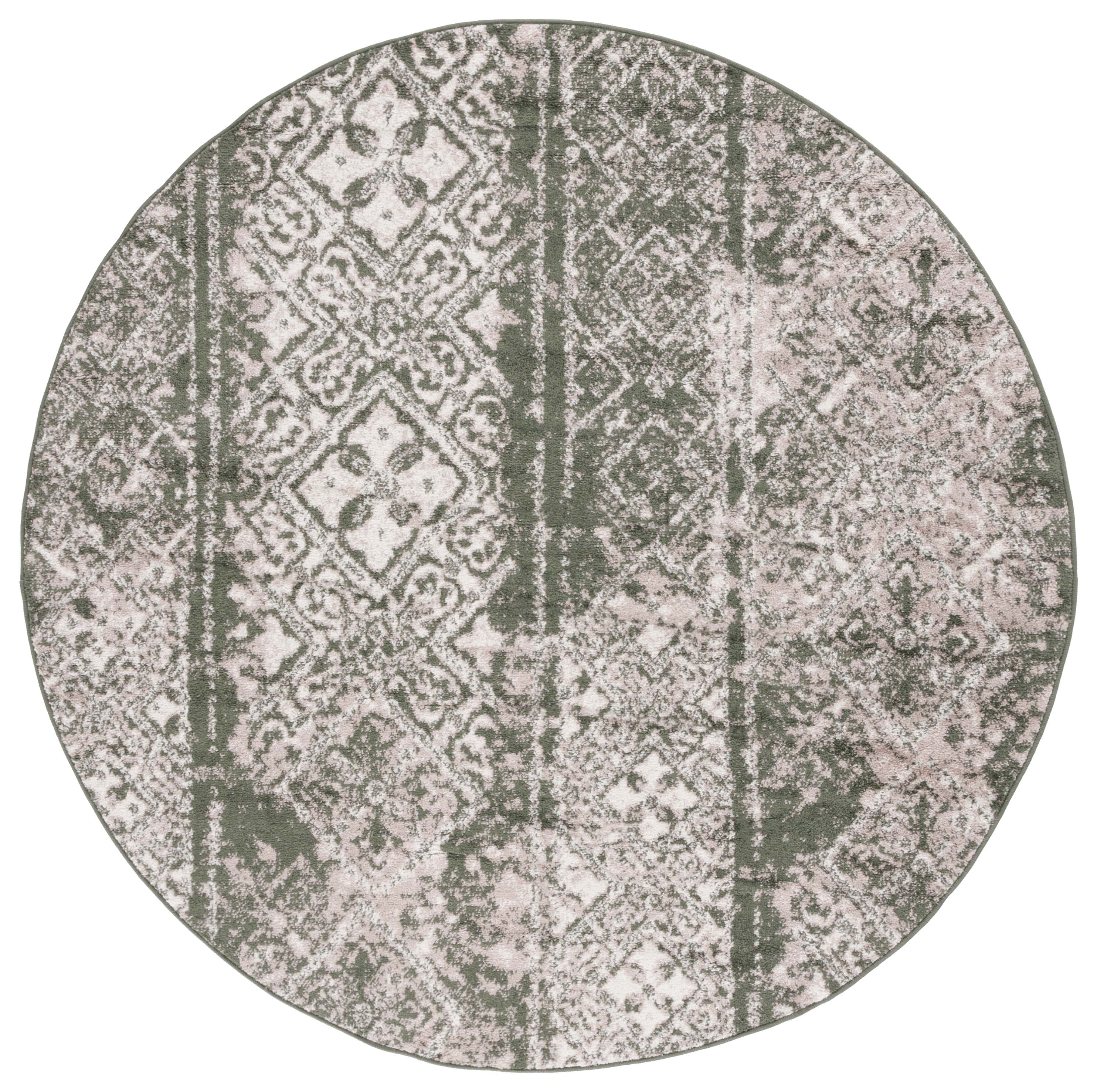 DARK GREEN / IVORY