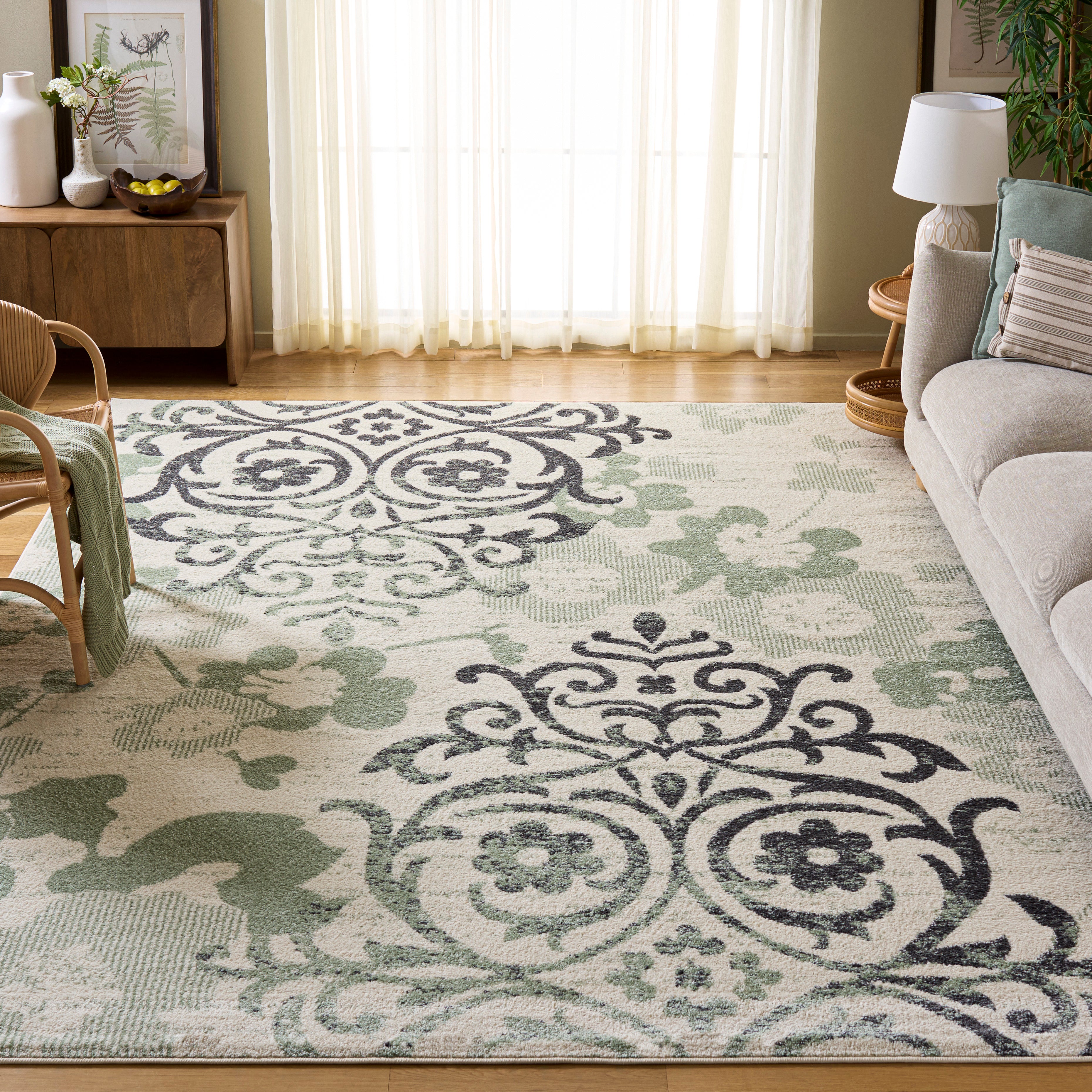 IVORY / GREEN