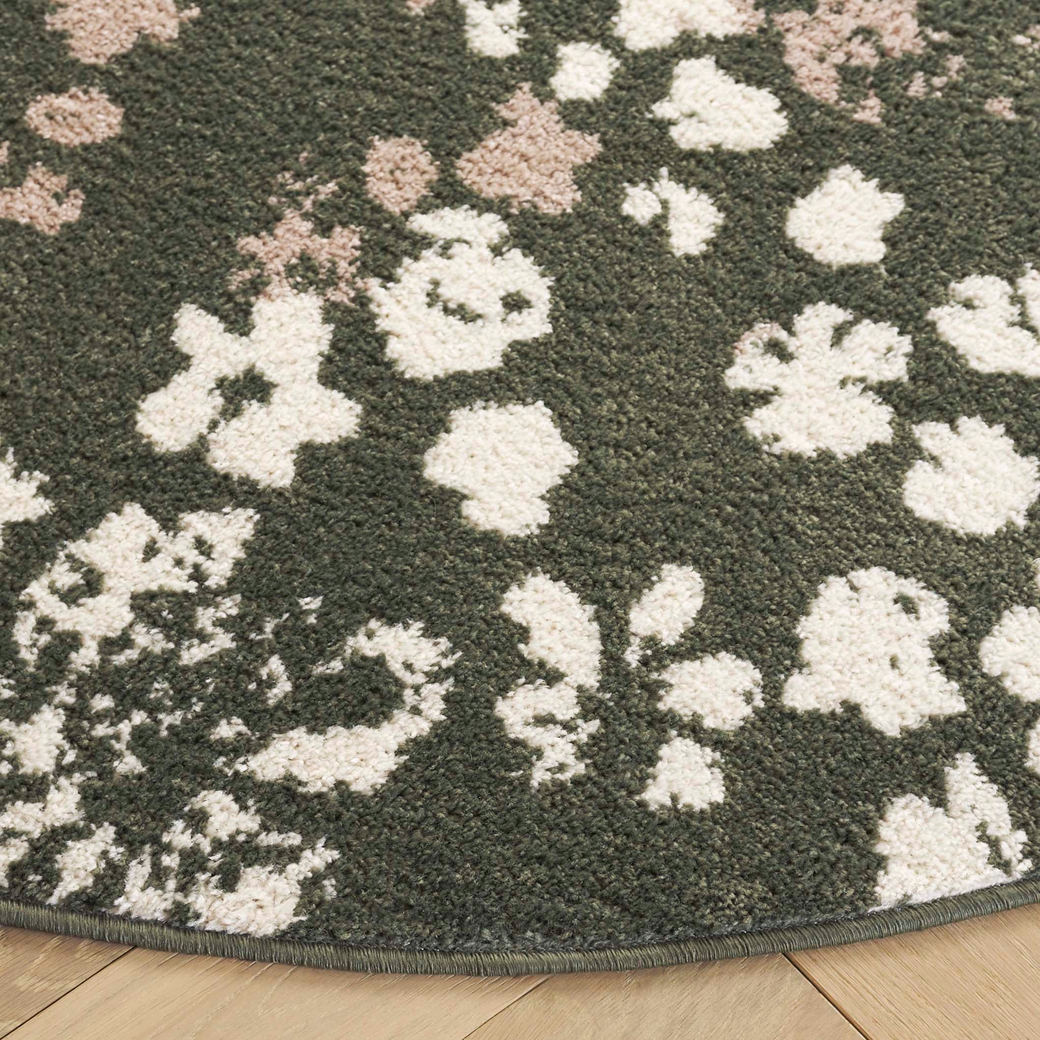DARK GREEN / IVORY