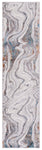 AMELIA 211 – GREY / BLUE GOLD