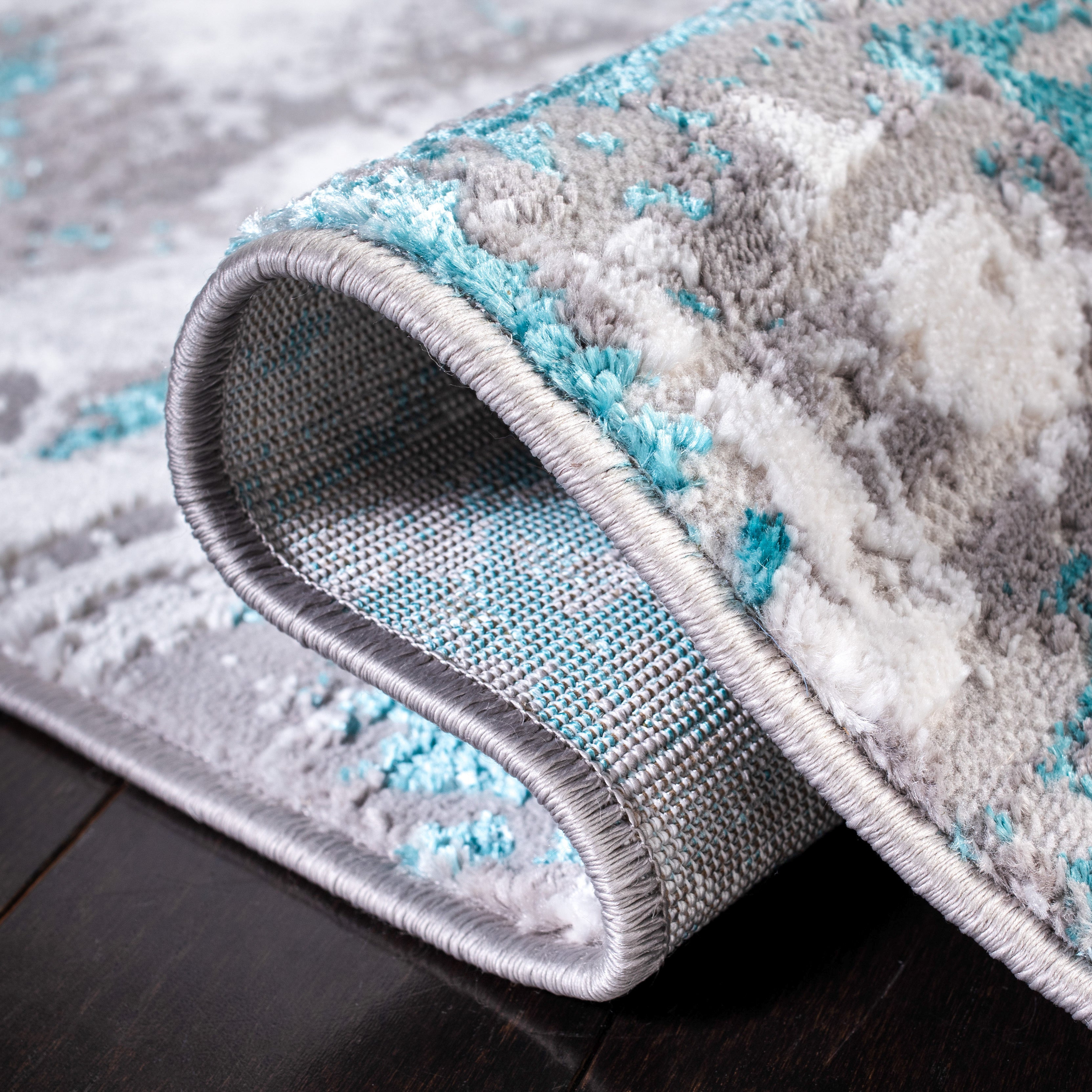 AMELIA 232 – GREY / TURQUOISE