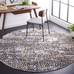 AMELIA 254 – CHARCOAL / GOLD