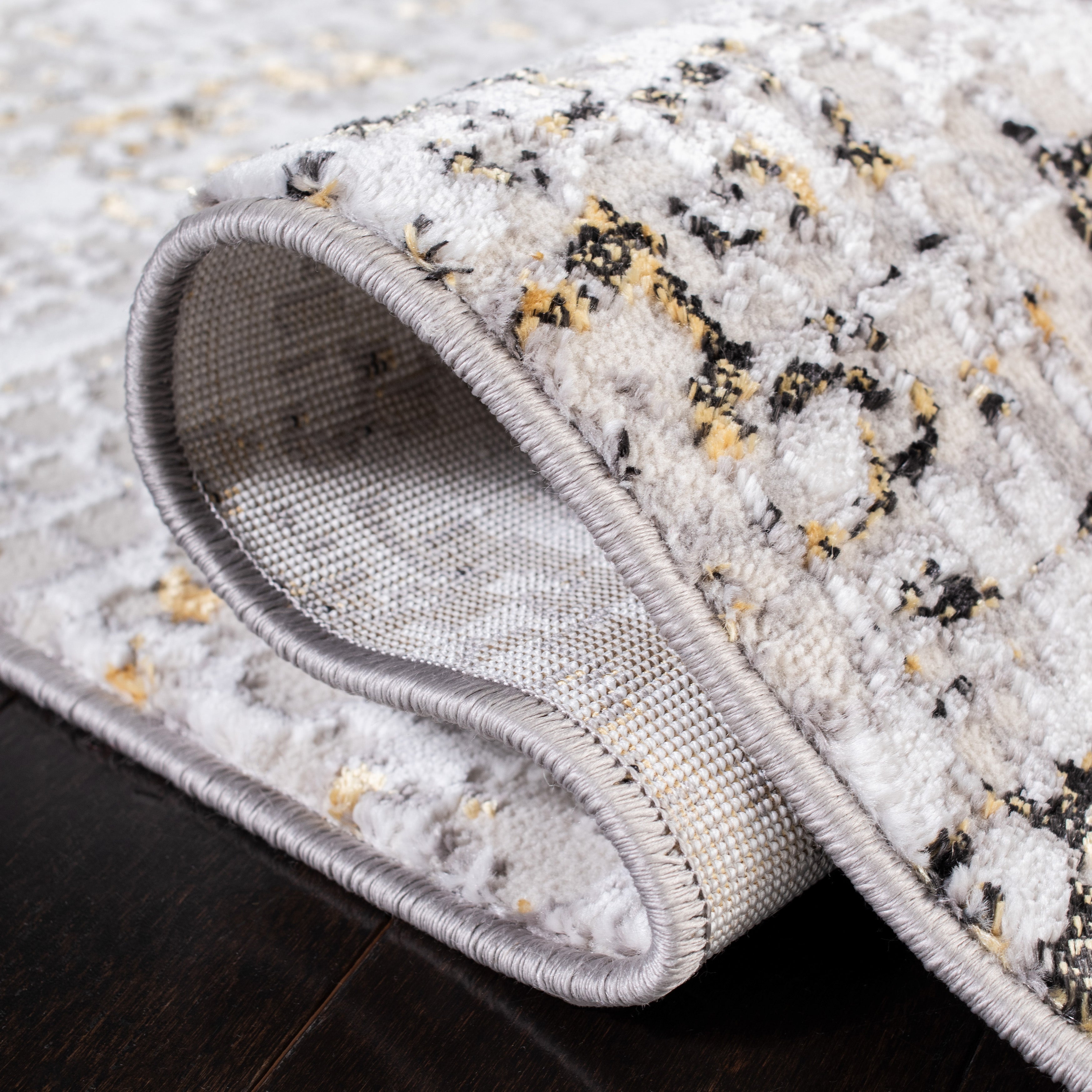 AMELIA 254 – GREY / GOLD