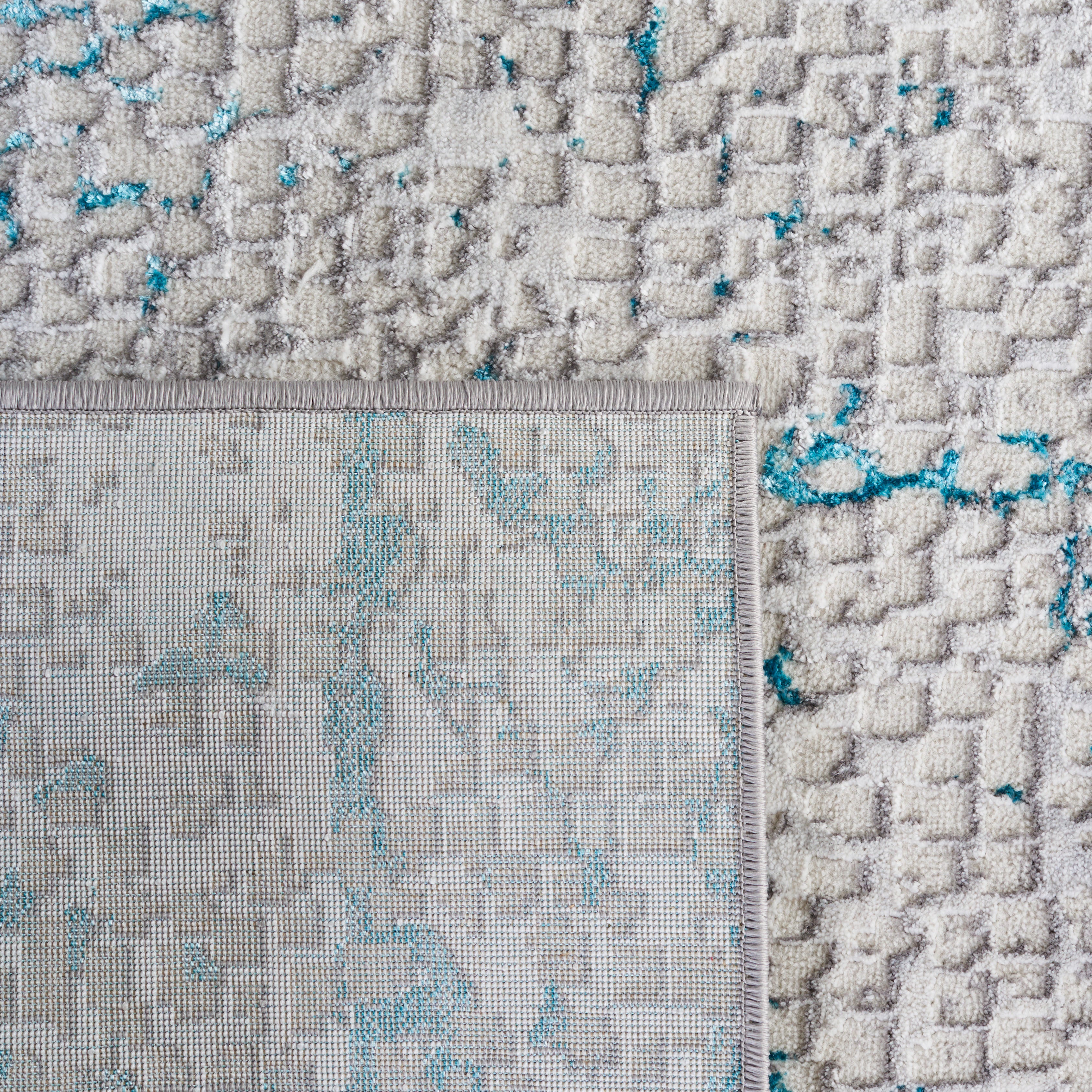 AMELIA 254 – GREY / TURQUOISE