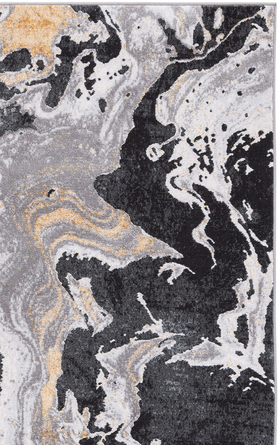 AMELIA 277 – CHARCOAL / GOLD