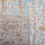 AMELIA 279 – GREY / BLUE GOLD