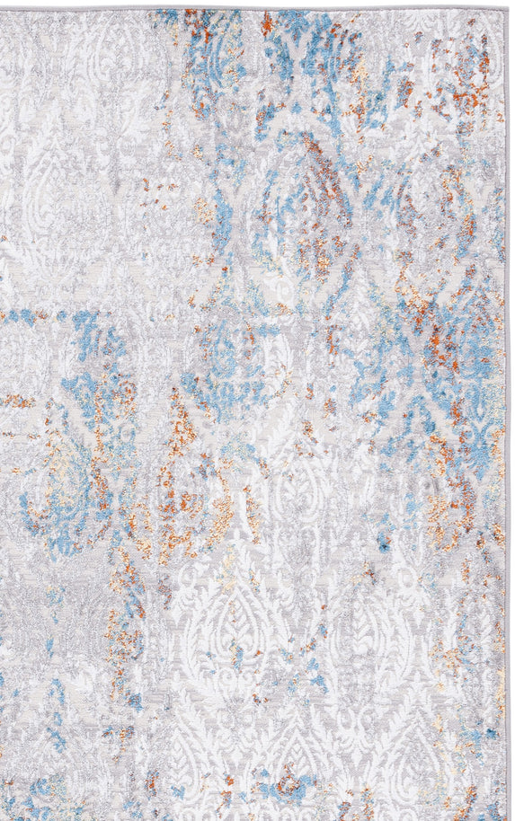 AMELIA 279 – GREY / BLUE GOLD