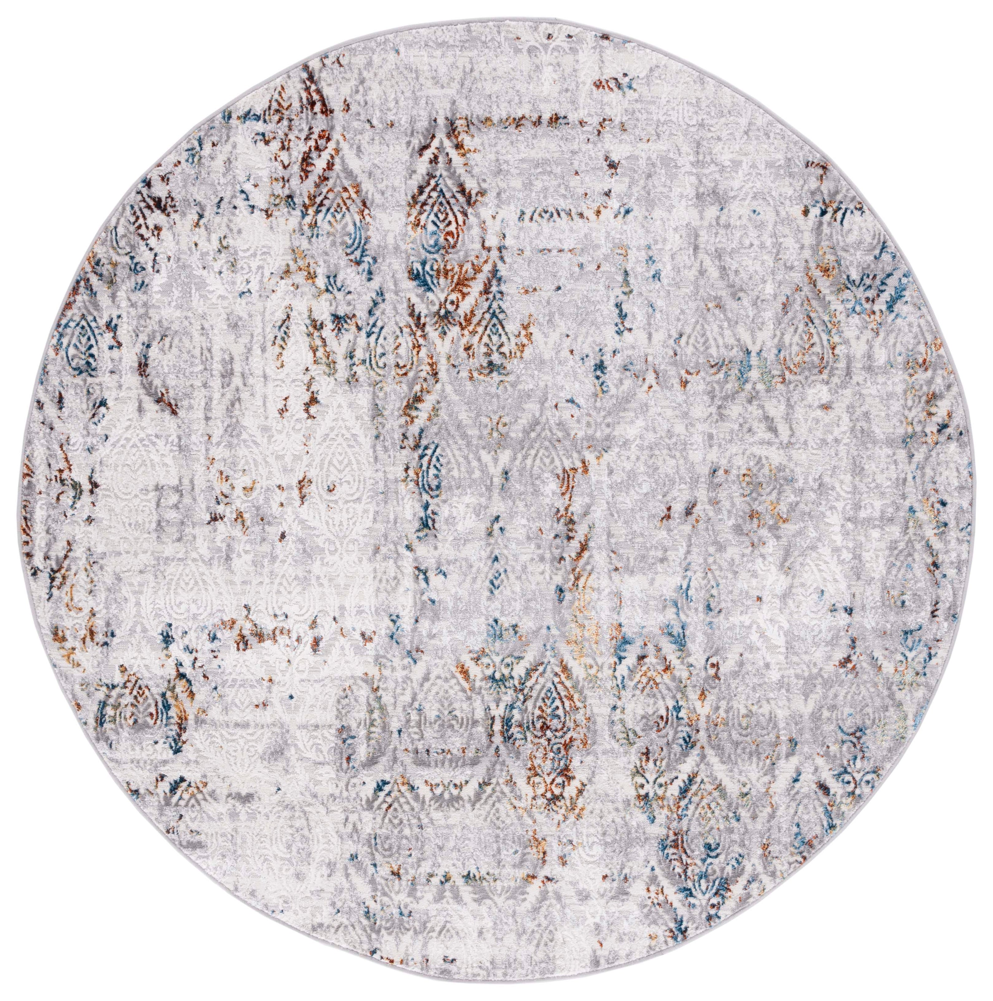 AMELIA 279 – GREY / BLUE GOLD