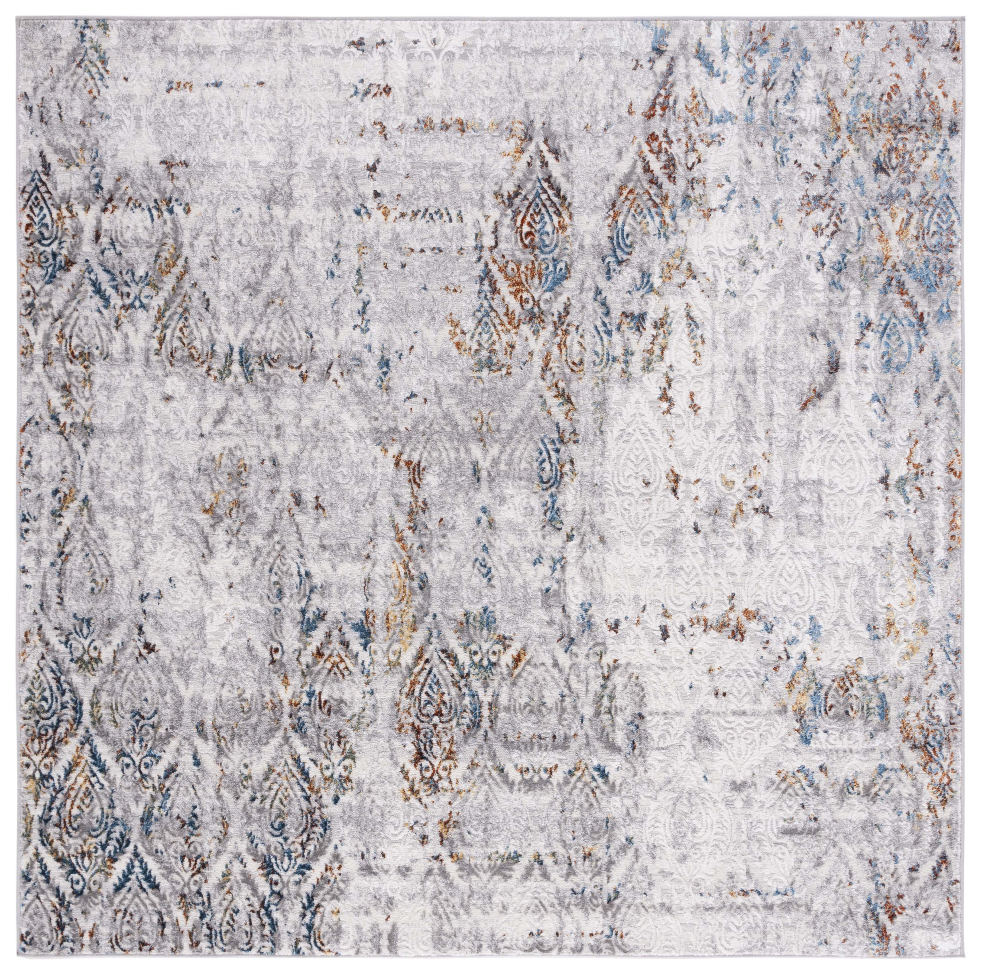 AMELIA 279 – GREY / BLUE GOLD