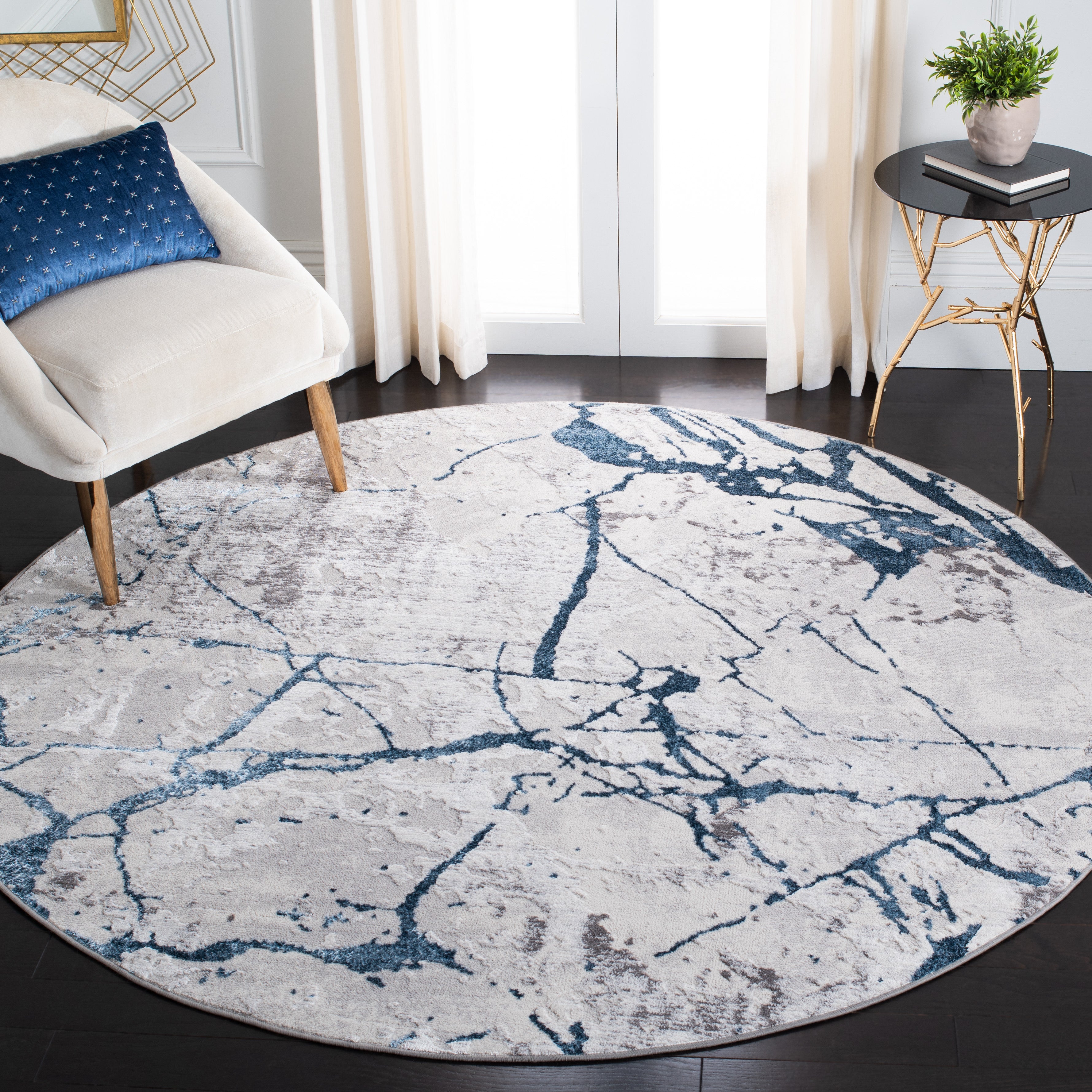 AMELIA 293 – GREY / BLUE