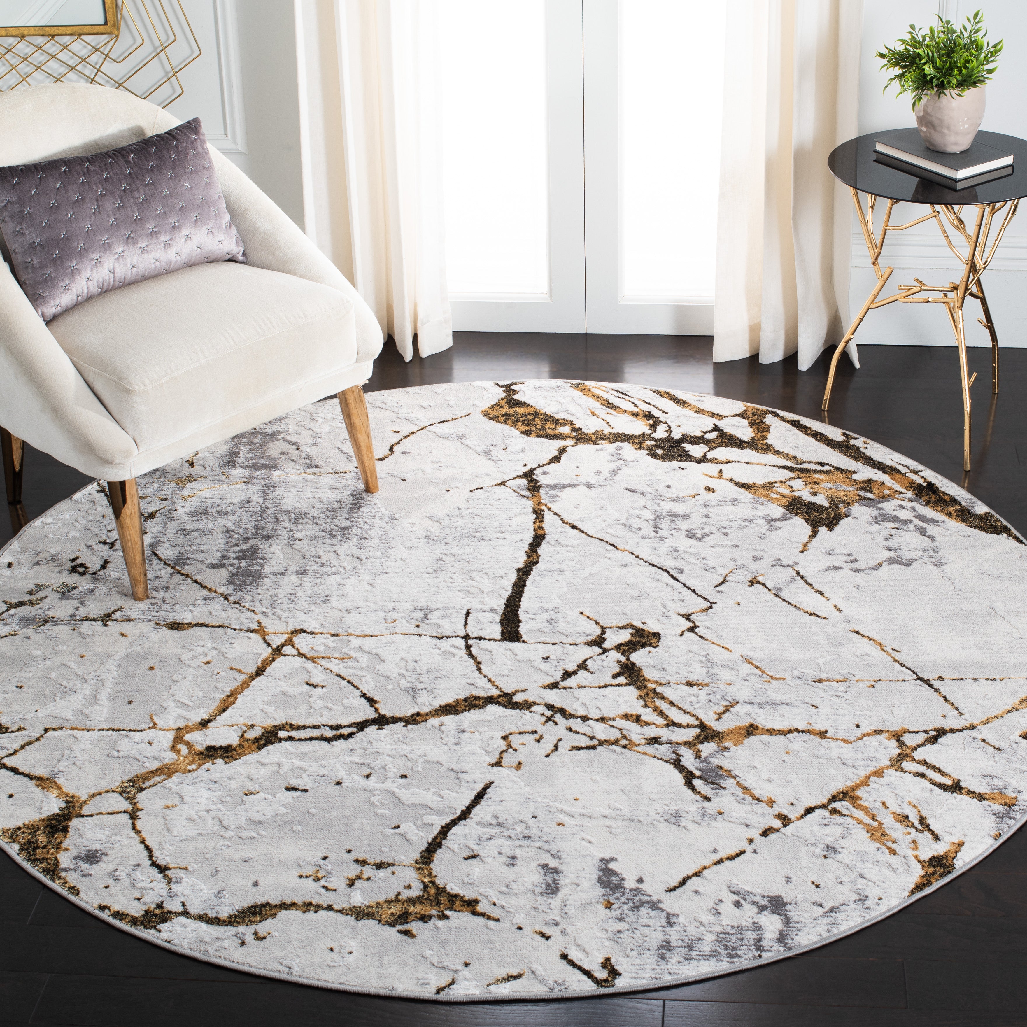 AMELIA 293 – GREY / GOLD