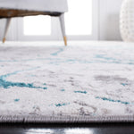 AMELIA 293 – GREY / AQUA