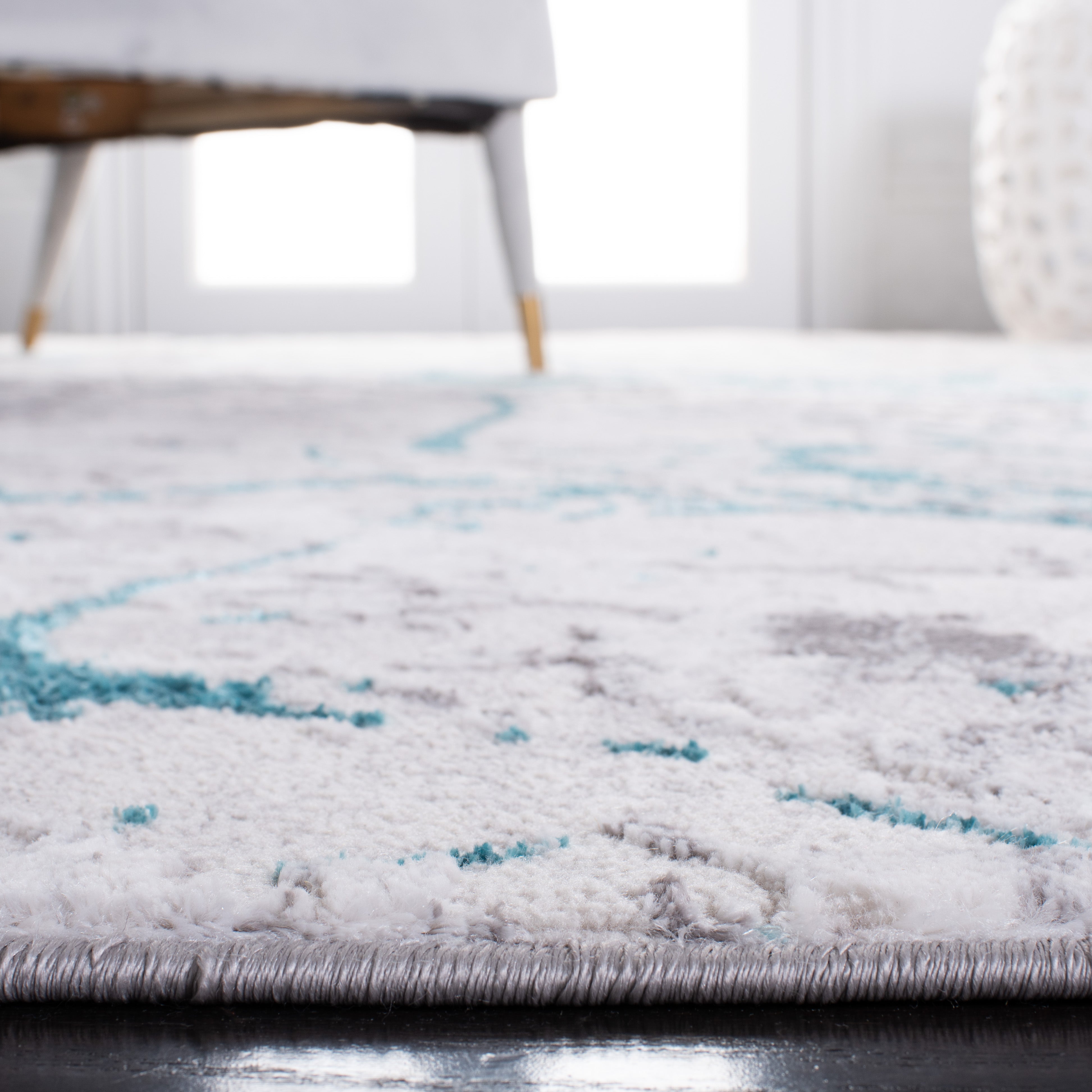 AMELIA 293 – GREY / AQUA