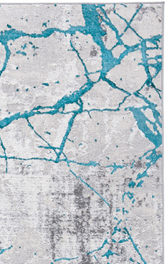 AMELIA 293 – GREY / AQUA