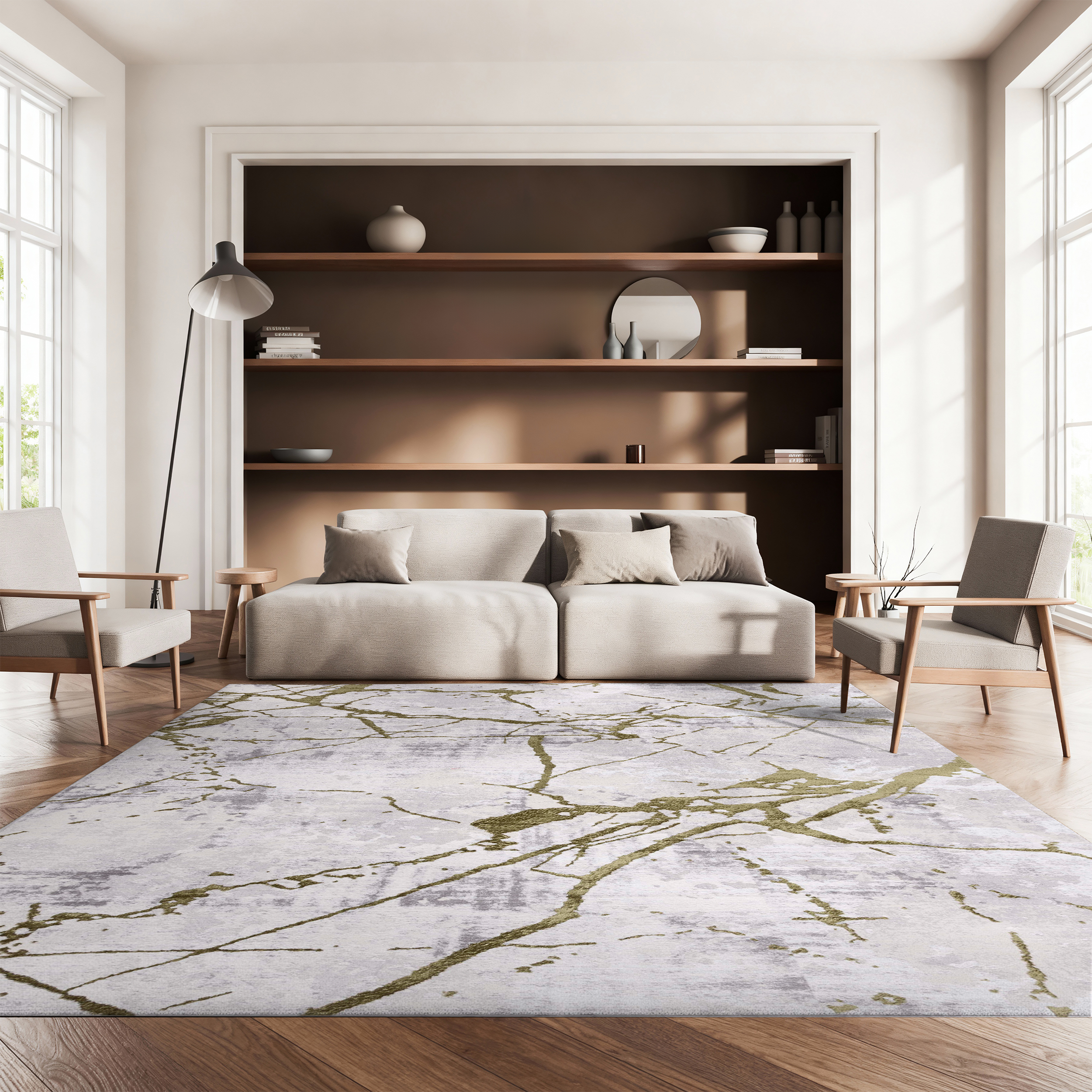 AMELIA 293 – GREY / GREEN