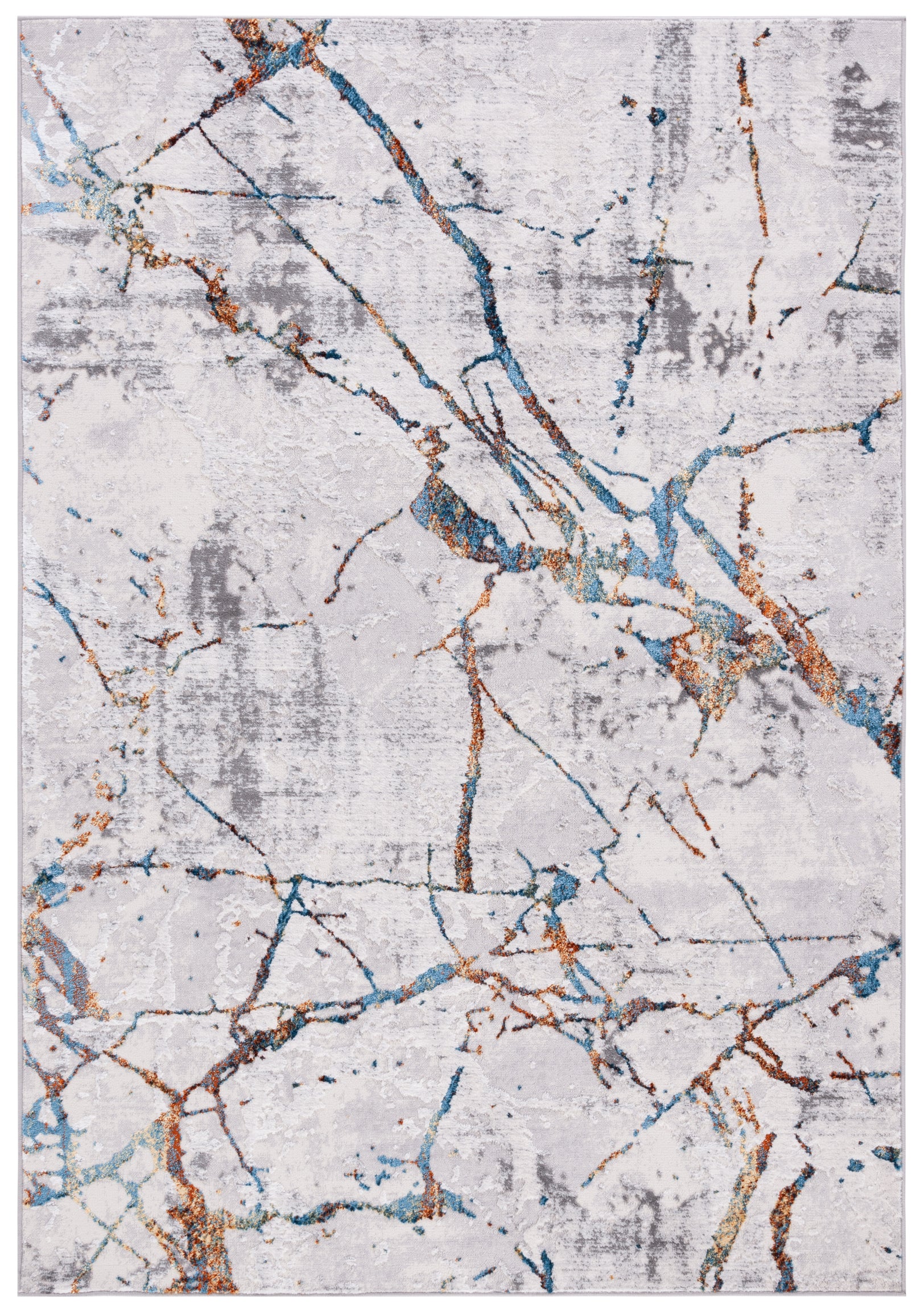 AMELIA 293 – GREY / BLUE GOLD