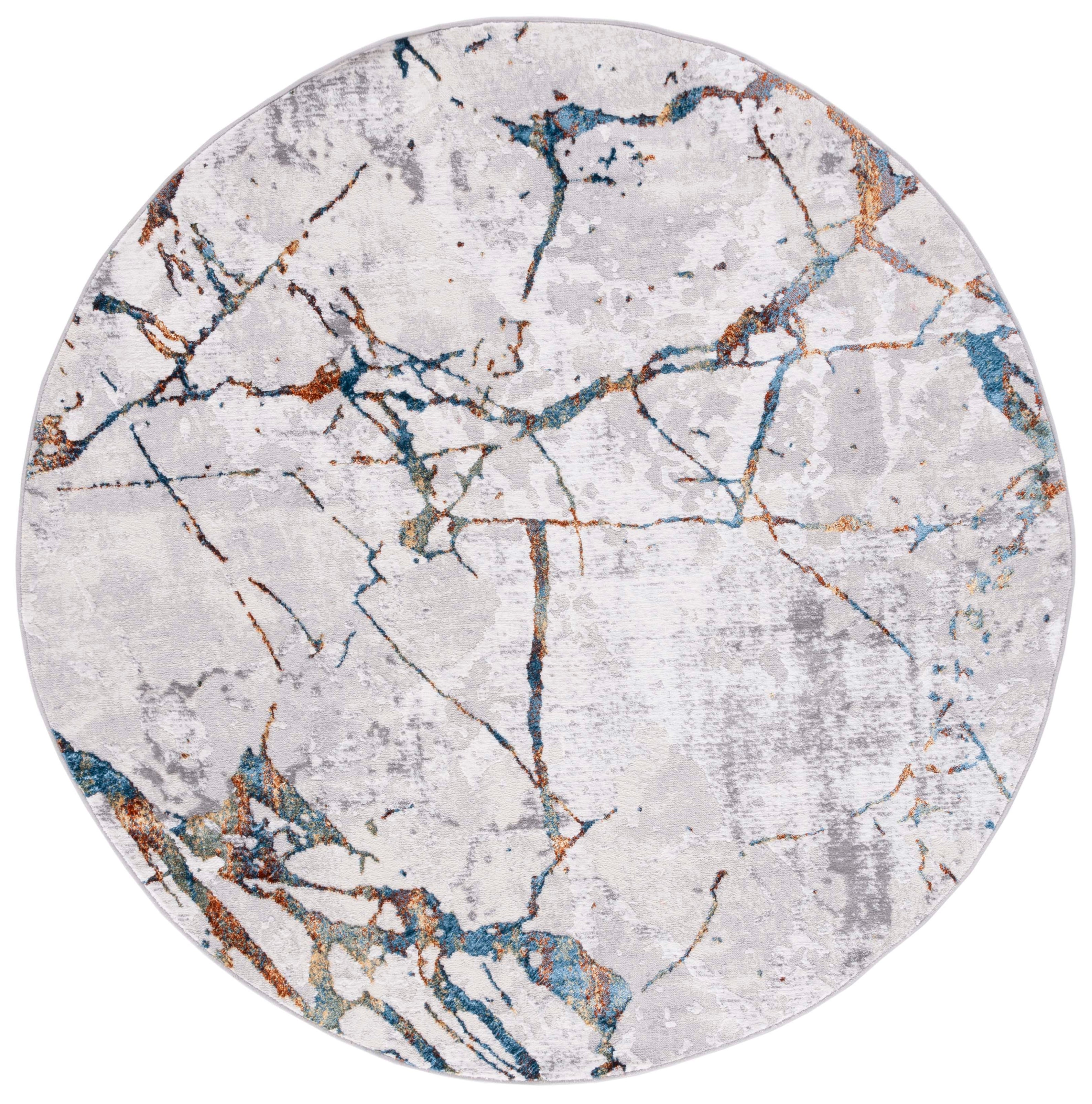 AMELIA 293 – GREY / BLUE GOLD