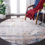 AMELIA 298 – GREY / BLUE GOLD