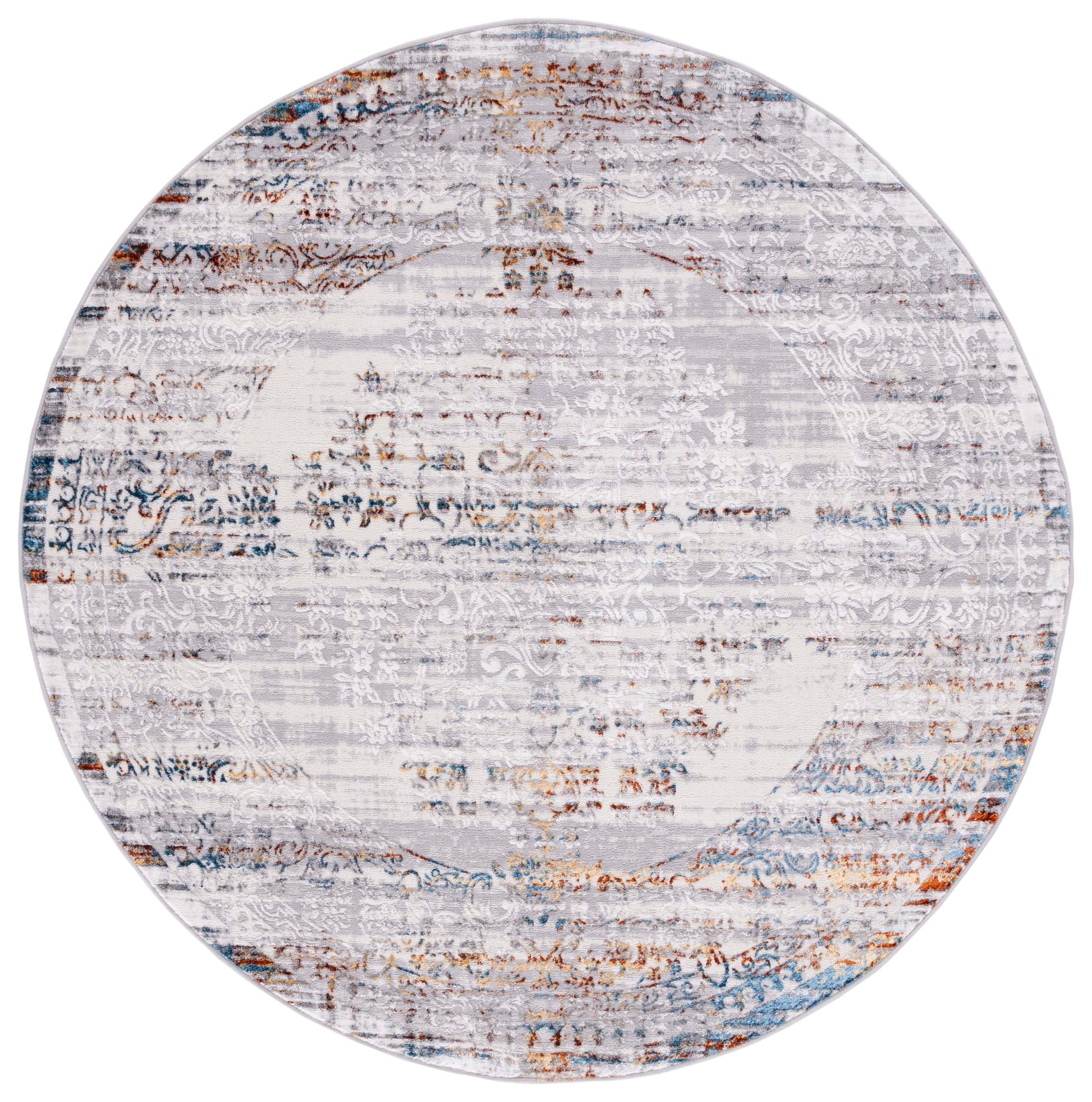 AMELIA 298 – GREY / BLUE GOLD