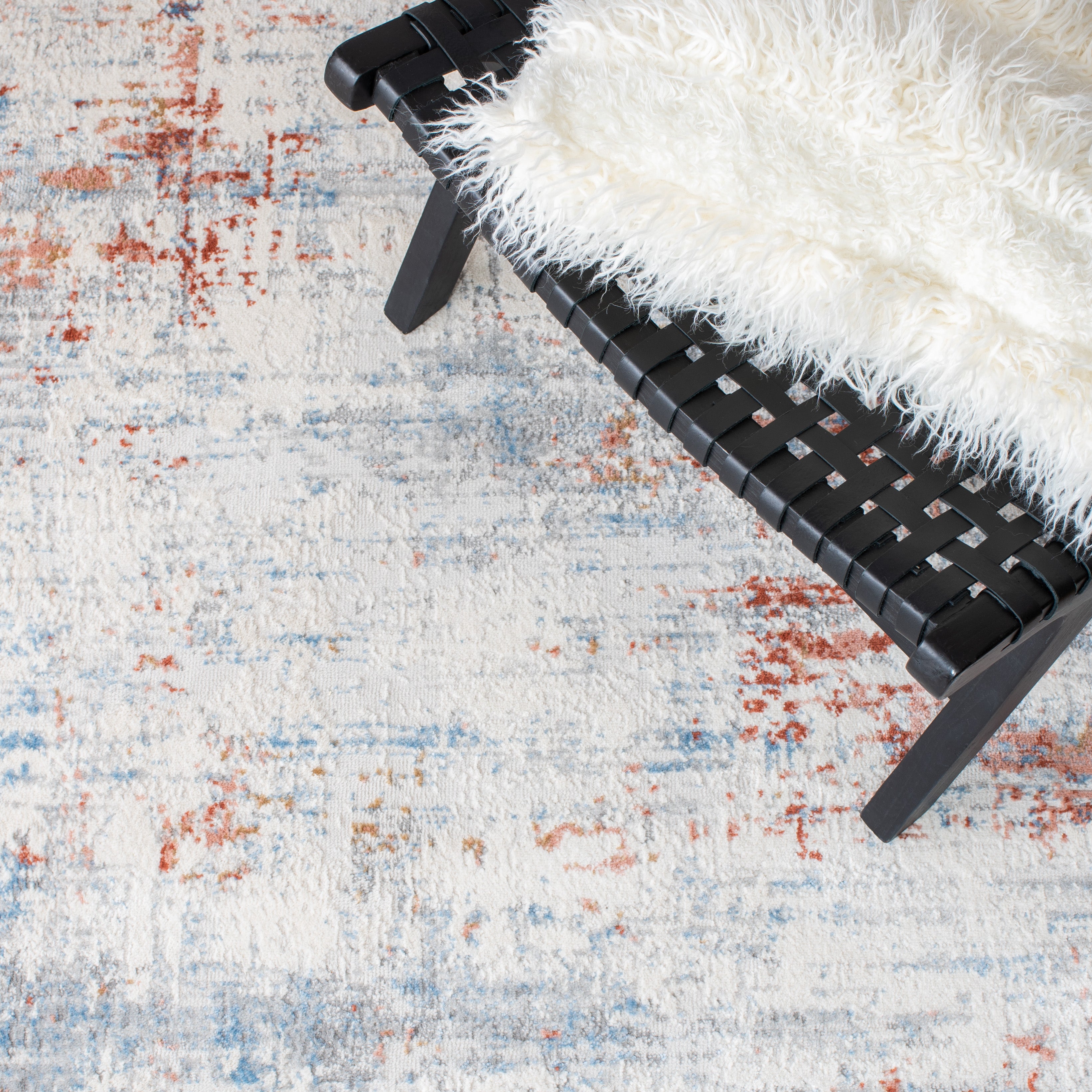 AMELIA 448 – IVORY / RUST