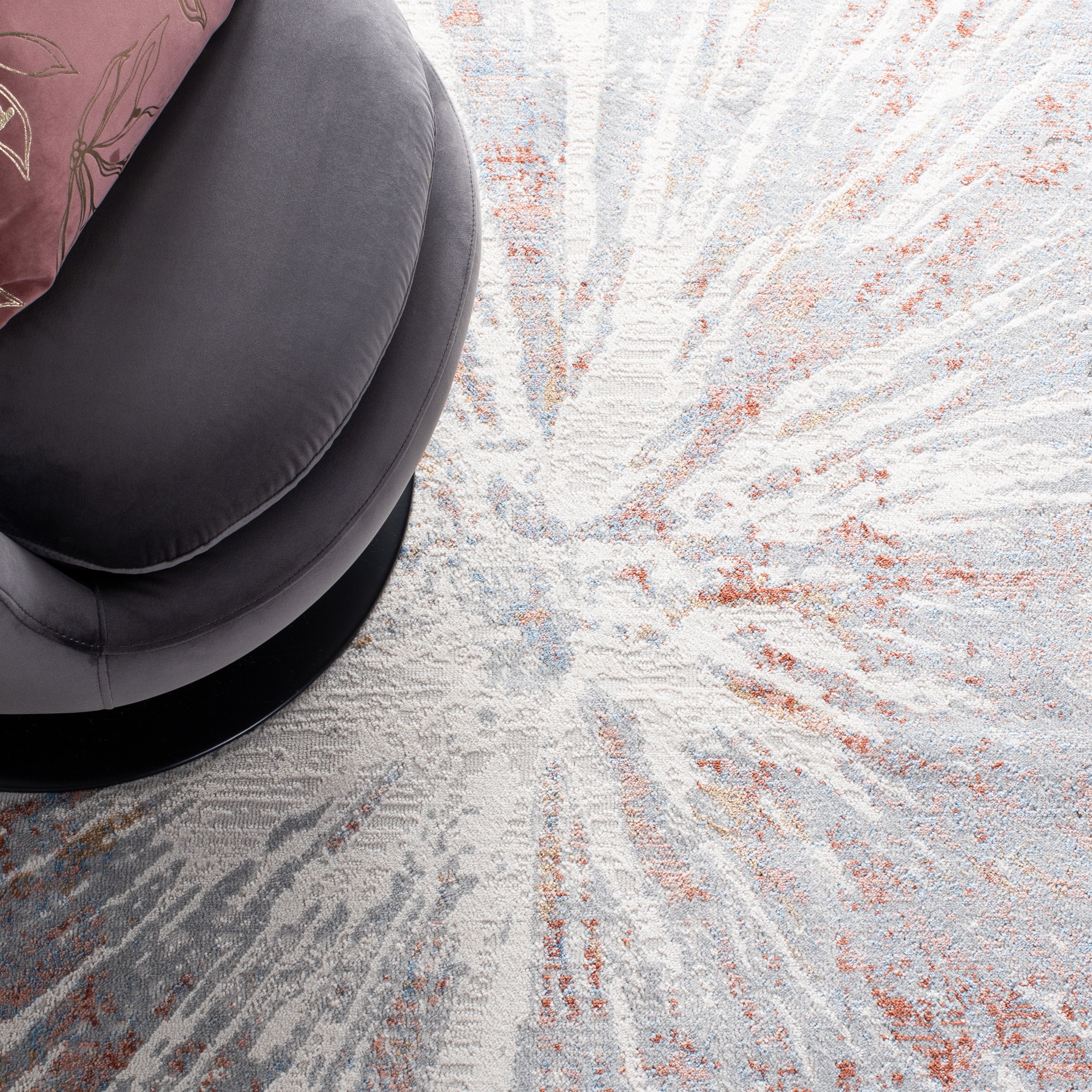 AMELIA 449 – GREY / RUST