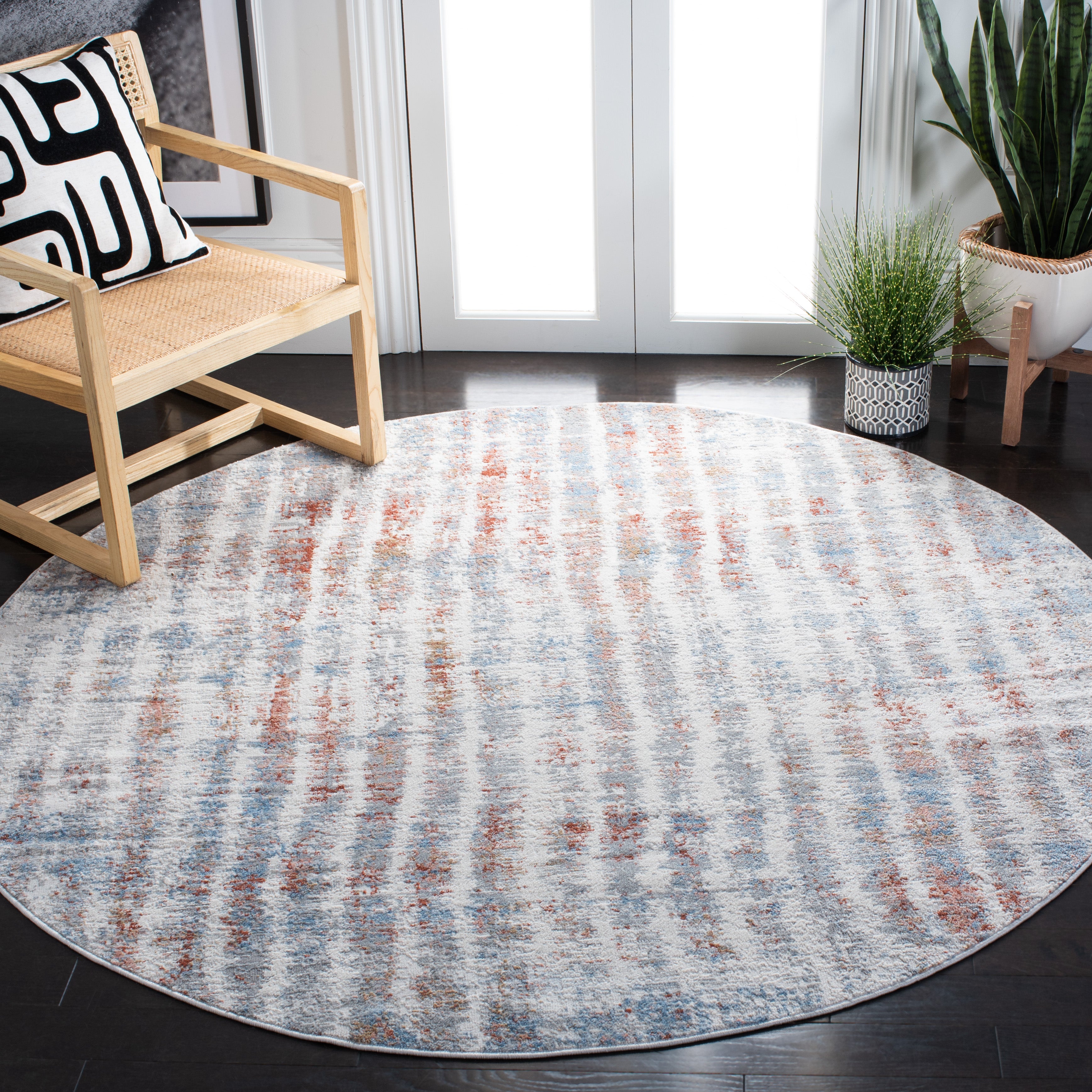 AMELIA 456 – GREY / RUST