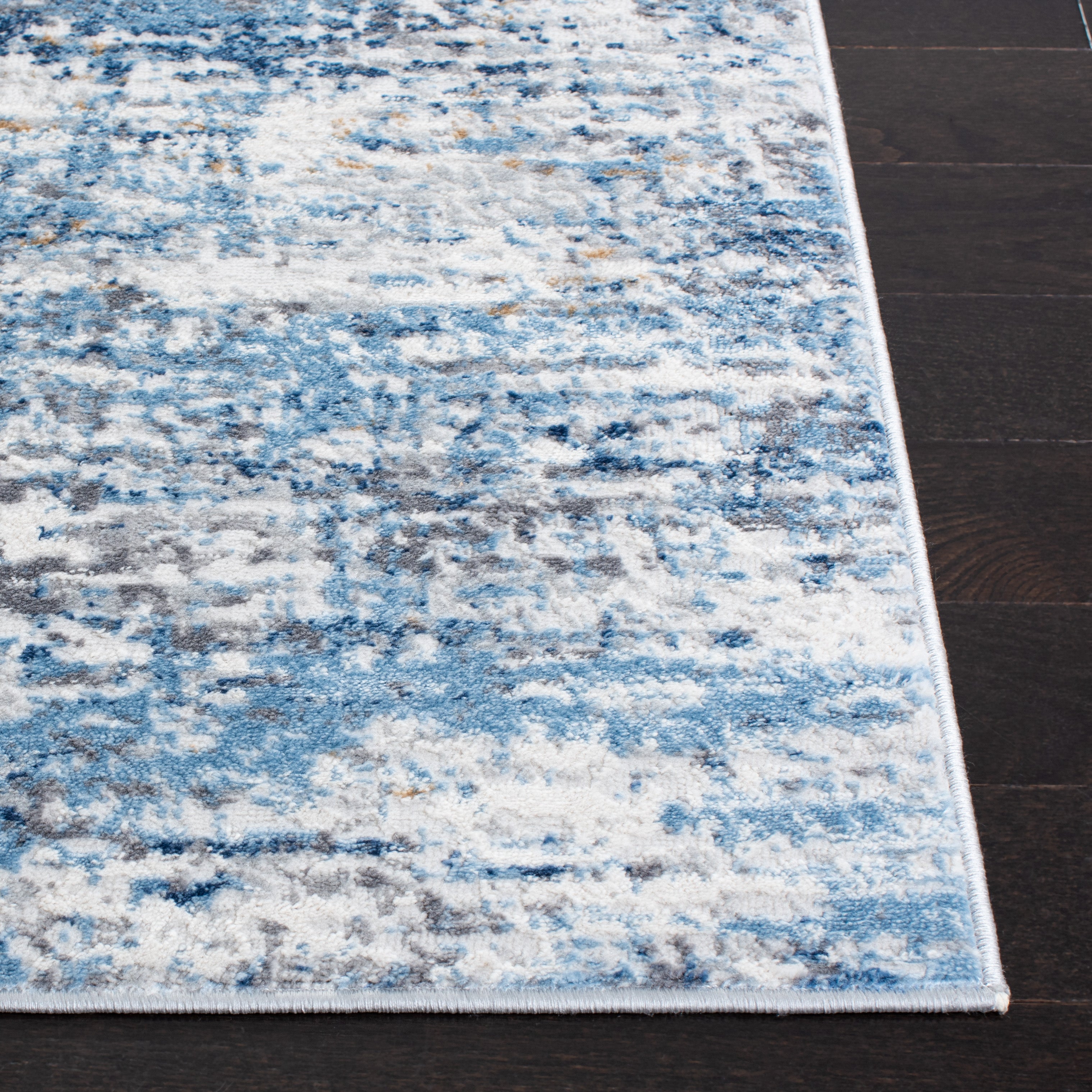 AMELIA 487 – IVORY / BLUE