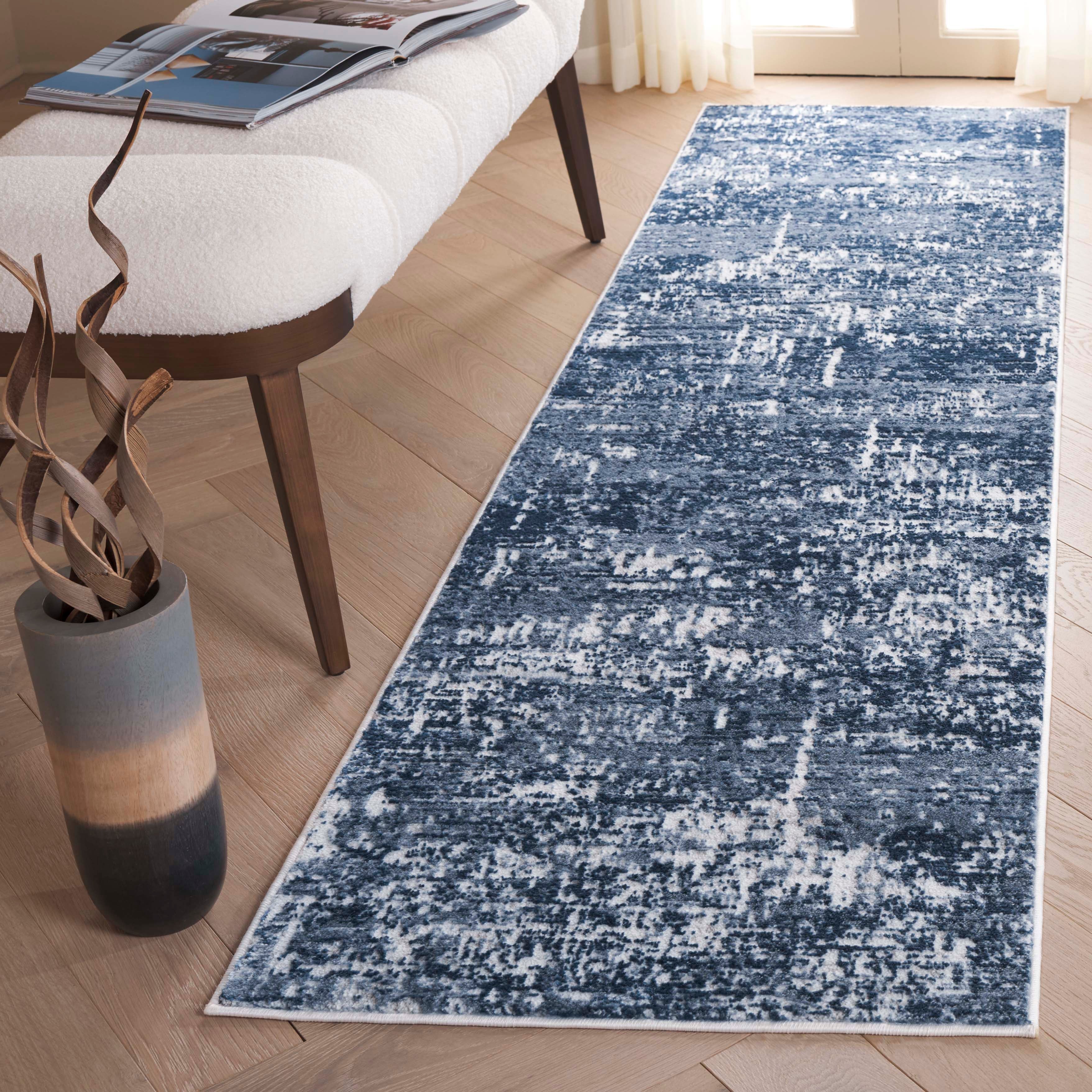 AMELIA 700 â€“ IVORY / DARK BLUE