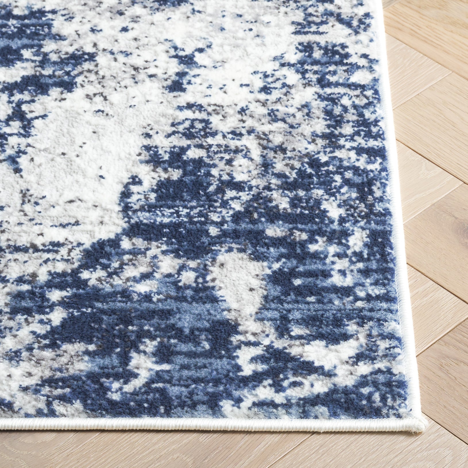 IVORY / NAVY