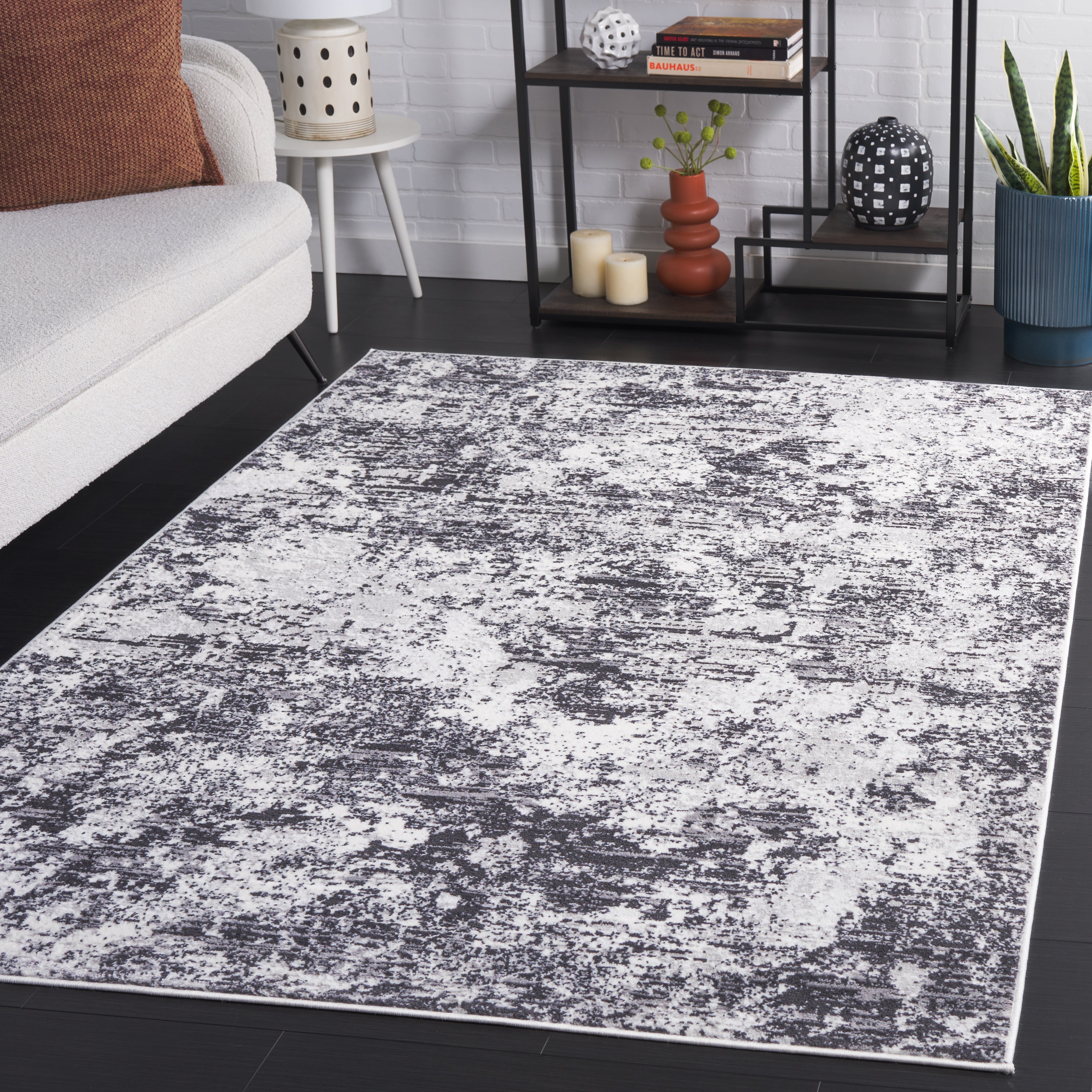 CHARCOAL / IVORY
