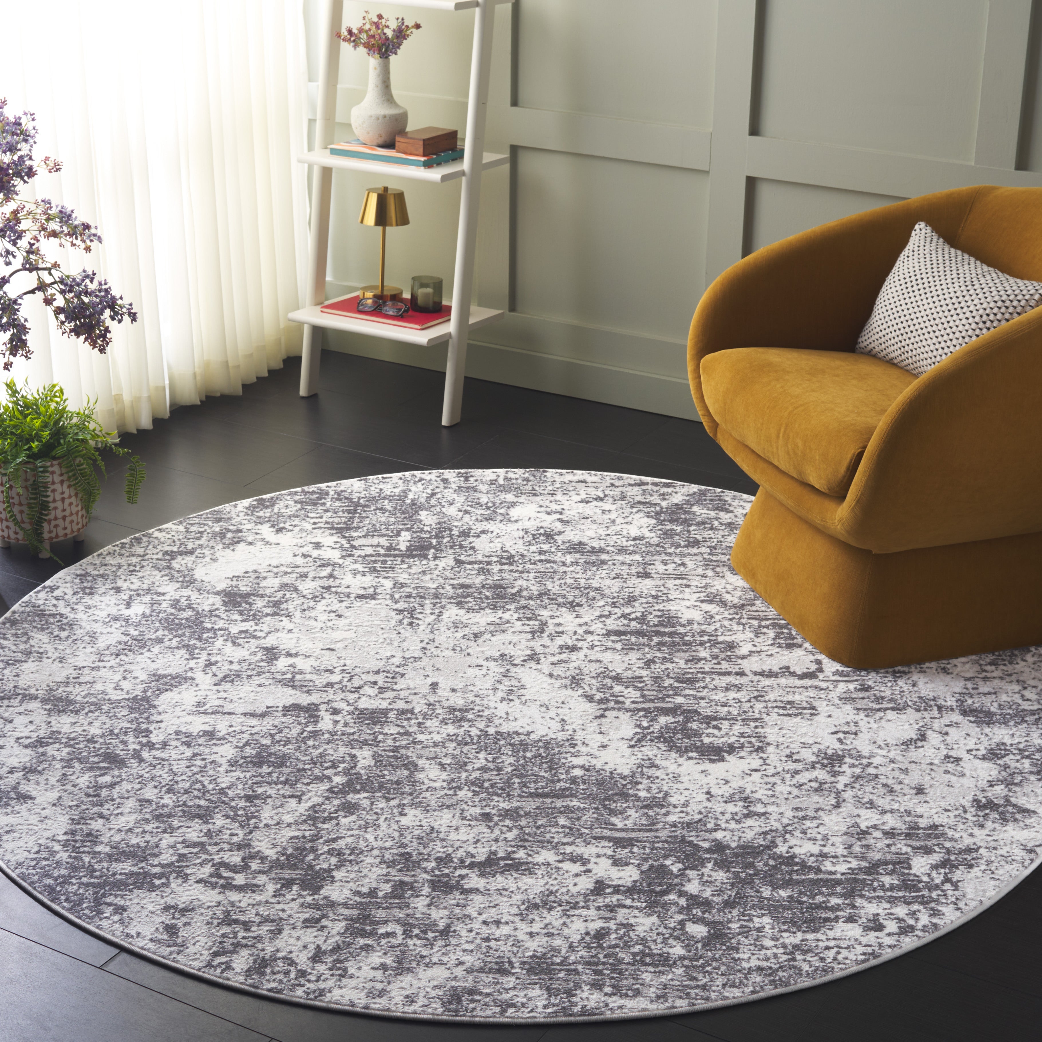 CHARCOAL / IVORY