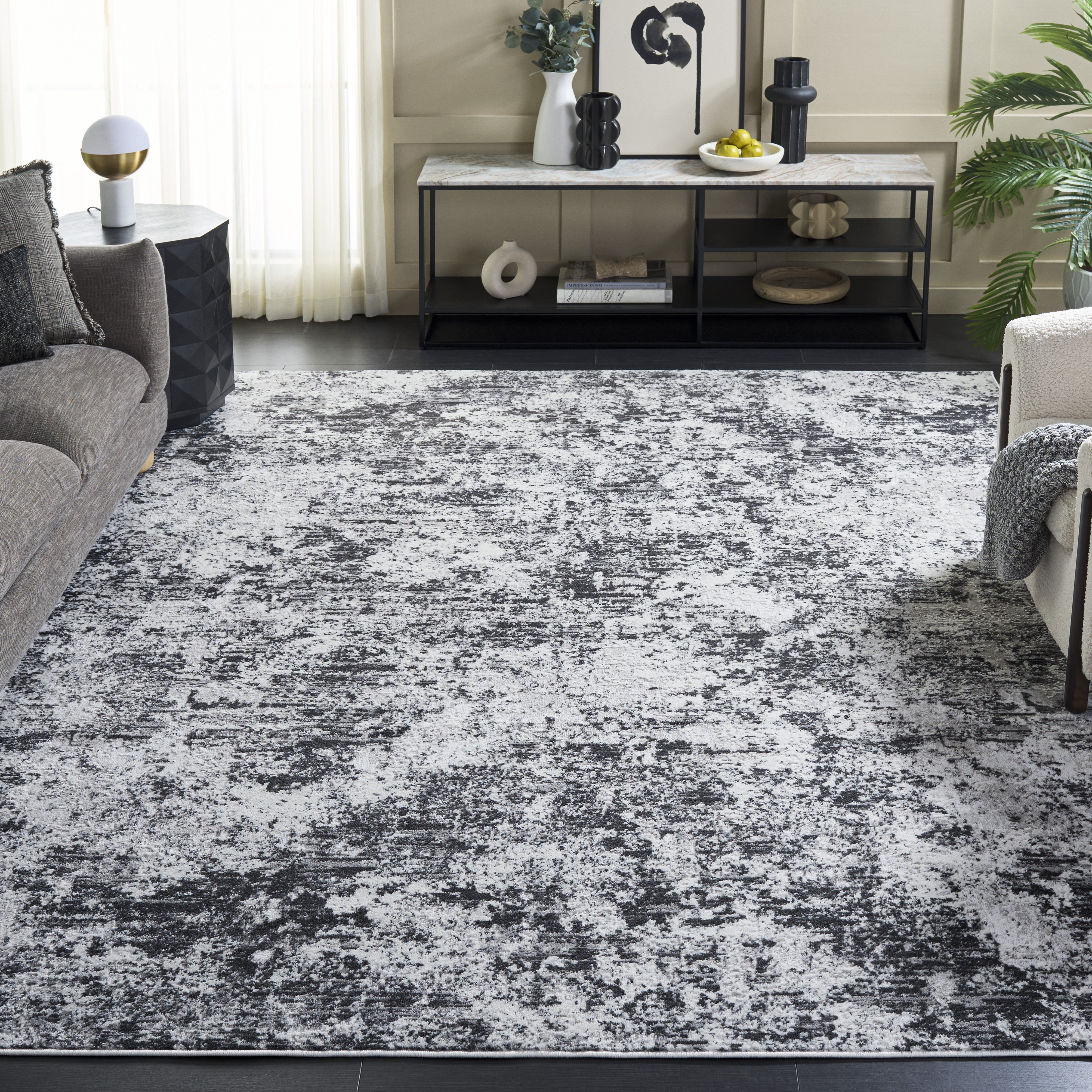 CHARCOAL / IVORY