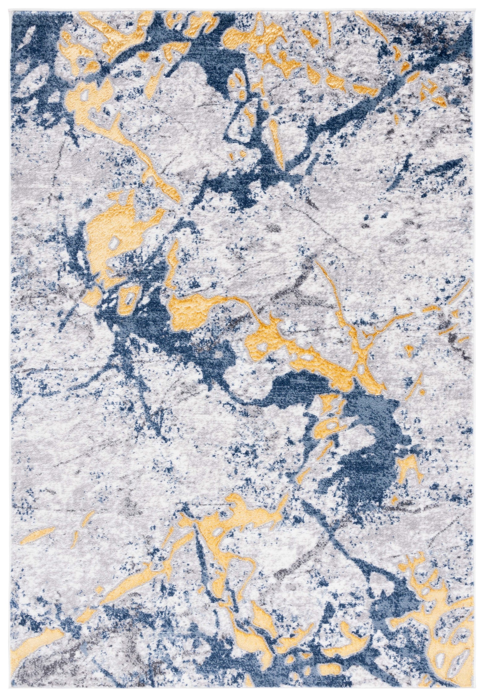 AMELIA 711 – IVORY / BLUE GOLD