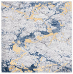 AMELIA 711 – IVORY / BLUE GOLD