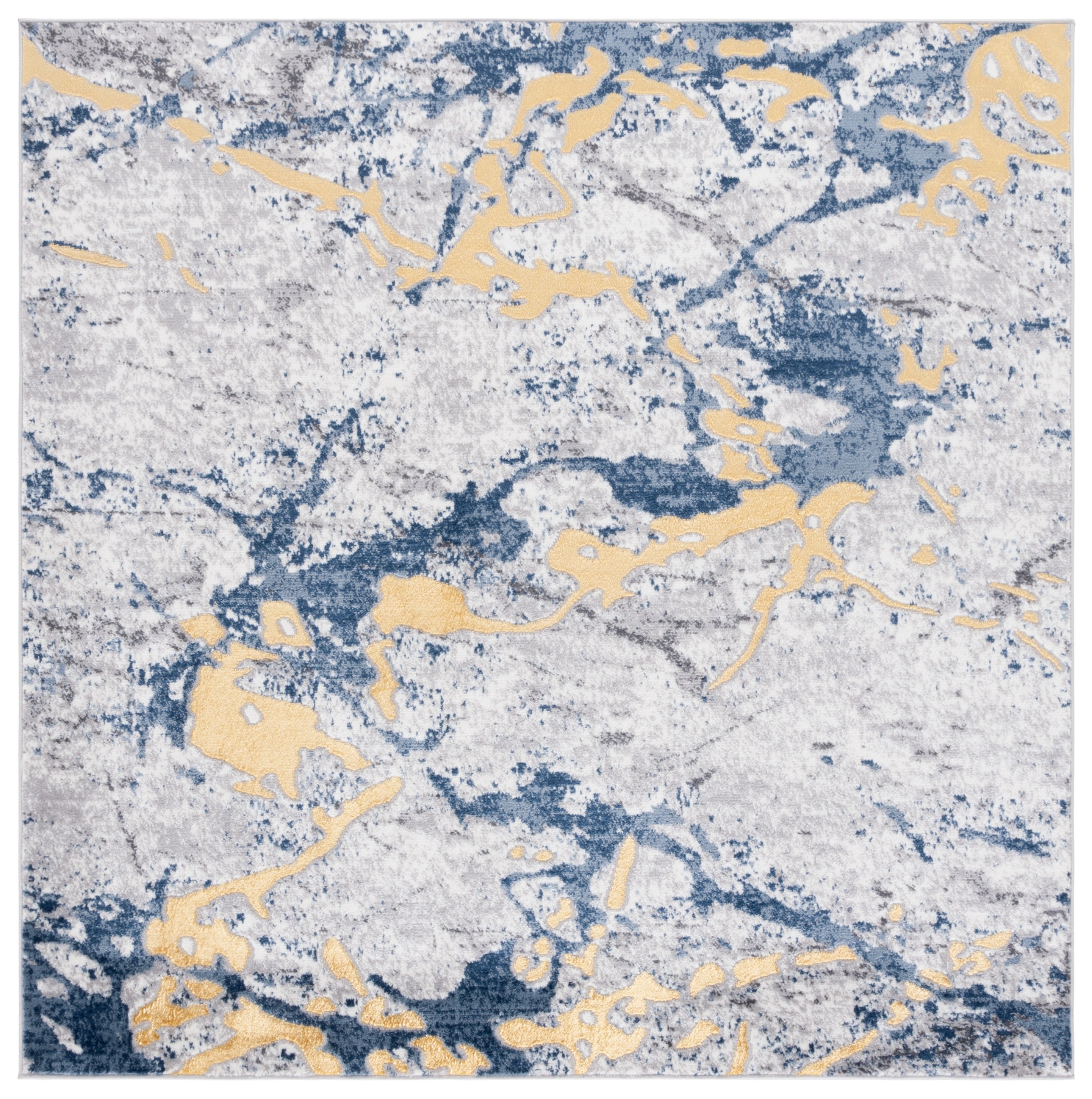 AMELIA 711 – IVORY / BLUE GOLD