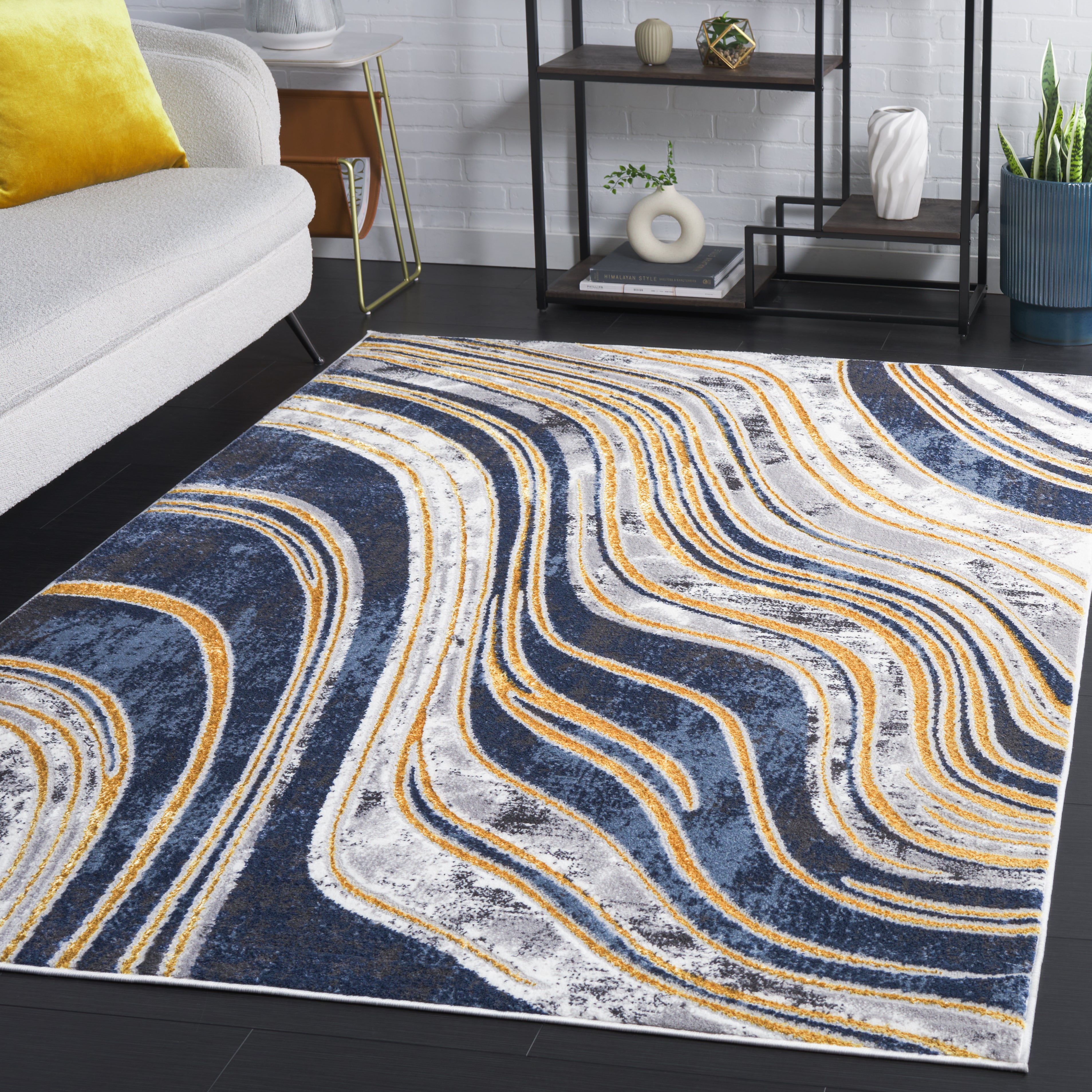AMELIA 714 – BLUE / GOLD